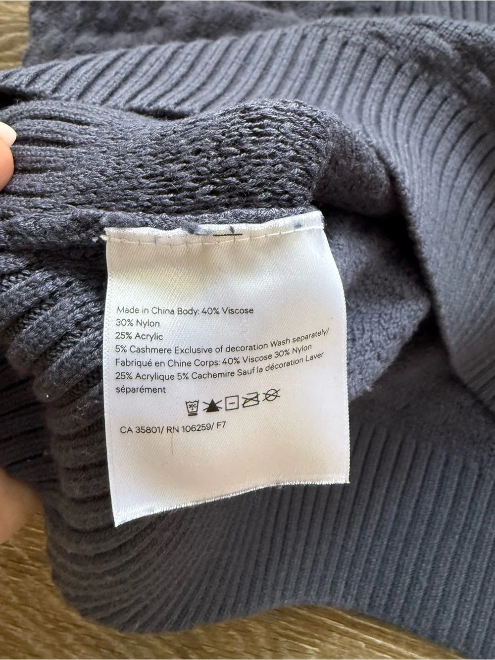 Lululemon Texture Play Crew Sweater Cadet Blue